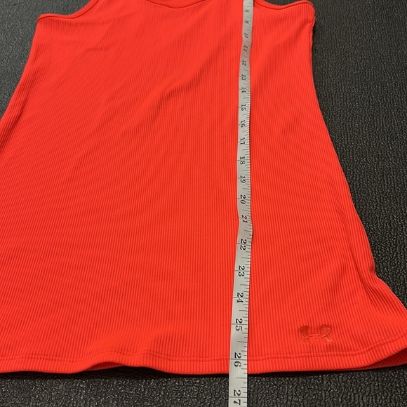 Under Armour Women's Bright Orange Tank Top size medium - Picture 8 of 8